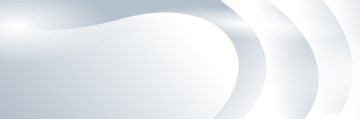 Vector abstract graphic design banner pattern background template. White abstract banner background