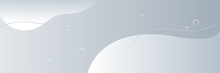 Vector abstract graphic design banner pattern background template. White abstract banner background