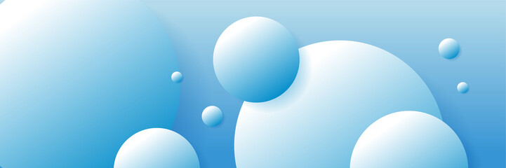 Vector abstract graphic design banner pattern background template. Blue abstract banner background
