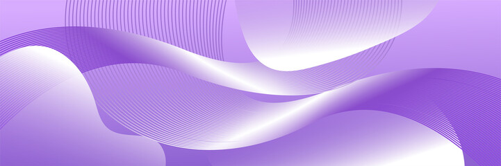Vector abstract graphic design banner pattern background template. Purple violet abstract banner background