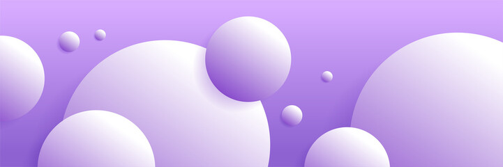 Vector abstract graphic design banner pattern background template. Purple violet abstract banner background