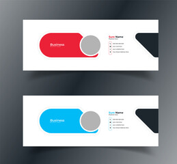 Email Signature Template Design