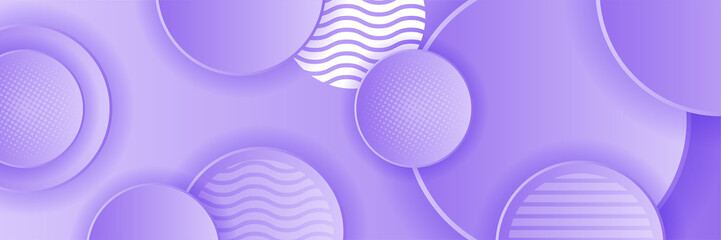 Vector abstract graphic design banner pattern background template. Purple violet abstract banner background