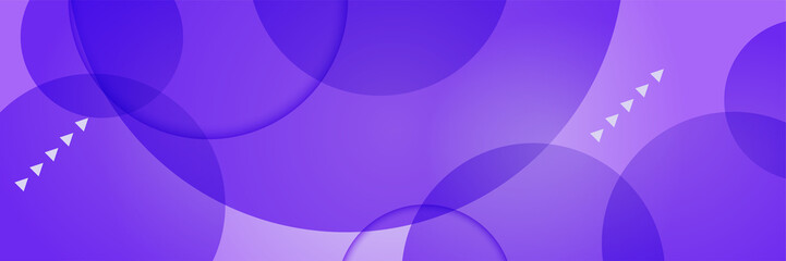 Vector abstract graphic design banner pattern background template. Purple violet abstract banner background