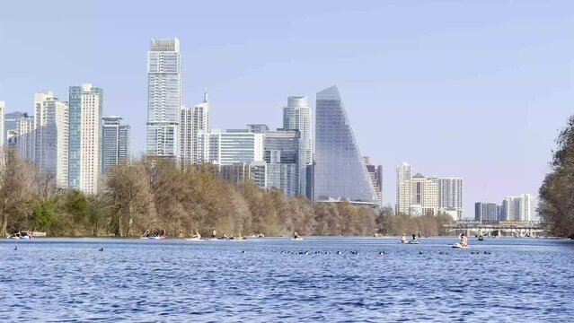 Austin Skyline from the River