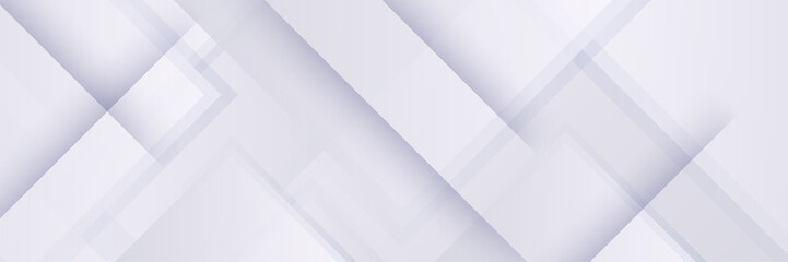 Vector abstract graphic design banner pattern background template. White abstract banner background