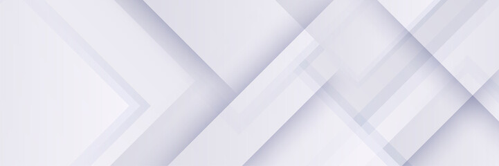 Vector abstract graphic design banner pattern background template. White abstract banner background