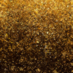 Texture of starry gold background, abstract background