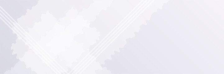 Obraz premium Vector abstract graphic design banner pattern background template. White abstract banner background