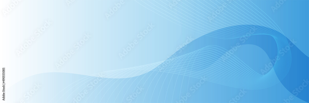 Poster vector abstract graphic design banner pattern background template. blue abstract banner background