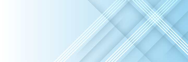 Obraz premium Vector abstract graphic design banner pattern background template. Blue abstract banner background