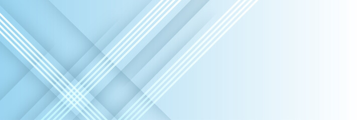 Obraz premium Vector abstract graphic design banner pattern background template. Blue abstract banner background