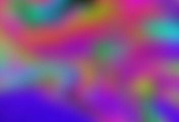 Abstract multicolored defocused background. Bright saturated shades. Background for the cover of a notebook, laptop, book.