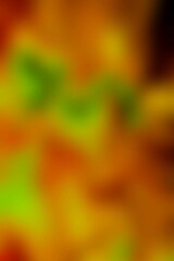 Multicolored abstract defocused background. Blurred lines and spots. Bright colors. Background for the cover of a notebook, book, laptop screen.