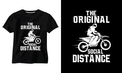 the orginal sociak distance t-shirt design