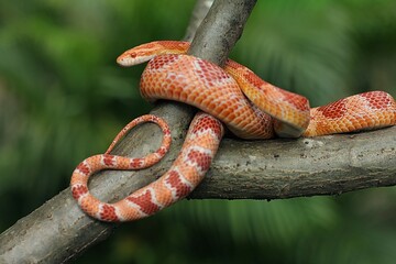 The corn snake (Pantherophis guttatus) is a North American species of rat snake