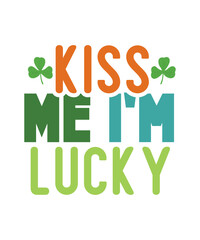 Happy Go Lucky SVG,Retro svg,St Patrick's Day SVG,Funny St Patricks Day svg,Irish svg,Shamrock svg,Lucky shirt svg cut file,St Patrick's Day SVG Bundle, Lucky svg, Leprechaun svg, 