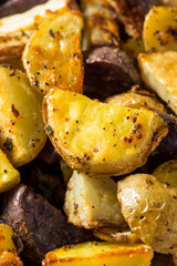 Homemade Cooked Roasted Baby Potatoes