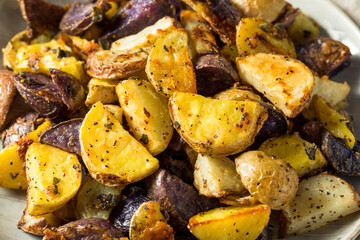 Homemade Cooked Roasted Baby Potatoes