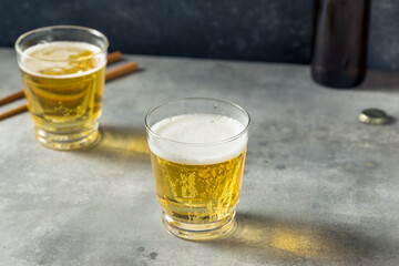 Boozy Refreshing Japanese Sake Bomb Cocktail