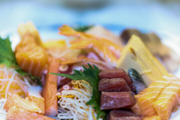 restaurant food on non isolated background 