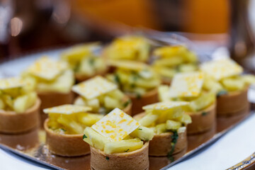 restaurant food on non isolated background 