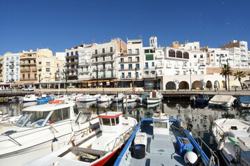 fishing village of L’ Ametlla de Mar, Costa Dorada, Tarragona province, Catalonia, Spain