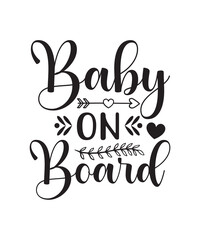 Baby Svg T-Shirt Design