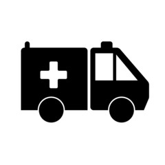 Drug Shipment simple medical icon in trendy line style isolated on white background for web apps and mobile concept. Illustration