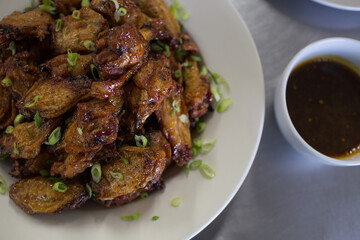 Chicken Wings in Thai sauce