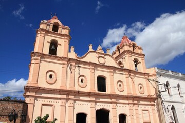 Fototapeta na wymiar Camaguey town in Cuba