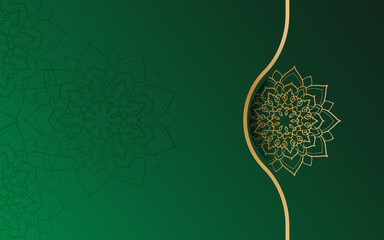 islamic background with mandala
