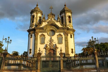 Fototapeta na wymiar Igreja de São Francisco de Assis - São João Del Rei/Minas Gerais/Brasil
