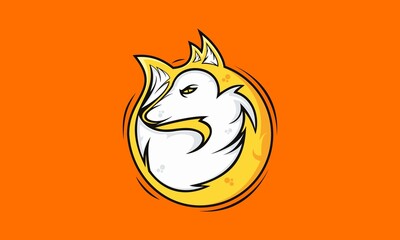 fox head vector