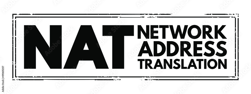Aufkleber nat network address translation - method of mapping an ip address space into another by modifying ne