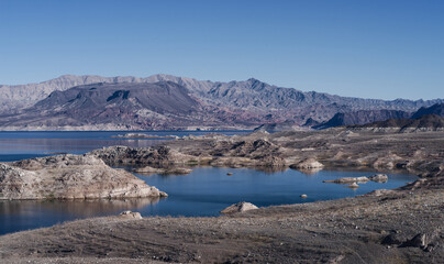 Lake Meade in Nevada.