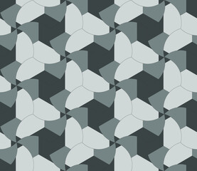 black and white seamless pattern
