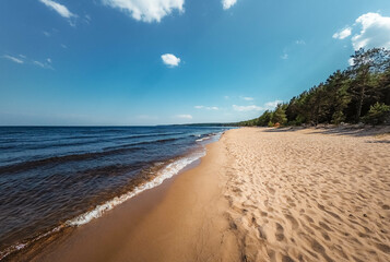 beach and sea