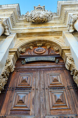 Eingangstor Universität Coimbra (Portugal)
