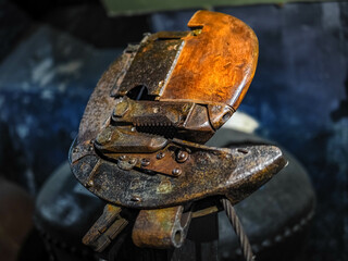 old rusty anchor
