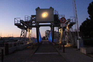 Pont levant du Gabut : la Rochelle