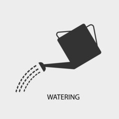 Watering vector icon illustration sign