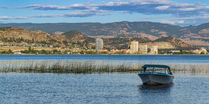 Okanagan Lake and Kelowna