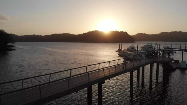 Yacht Pier Panama Pedro Gonzalez Drone