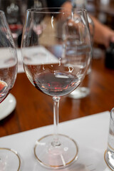 Red Brunello di Montalcino wine and olive oil tasting tour in cantina near Montalcino Tuscany, Italy