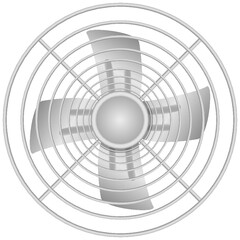 Vector Chrome Fan