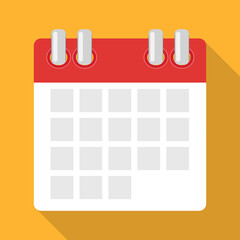 Calendar. Concept of Schedule, appointment. Illustration