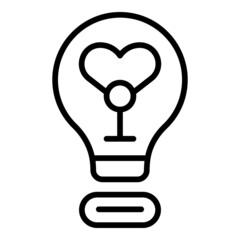 Mental bulb idea icon outline vector. Brain emotion. Mind training eq