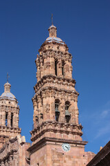 Fototapeta na wymiar Catedral de Zacatecas, México