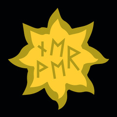 Magic runes  Mystical geometry sign  Alchemy mystical symbol